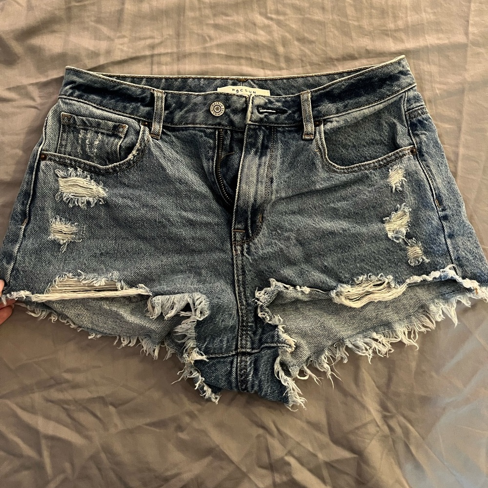 Pacsun low rise denim shorts
